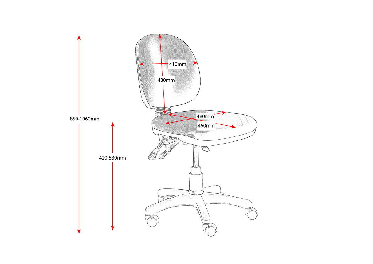 RL ET20 Medium Back Operator Chair