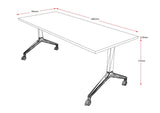 RL Rapid Flip Top Table with Castors