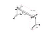 RL Flip Top Metal Table Frame