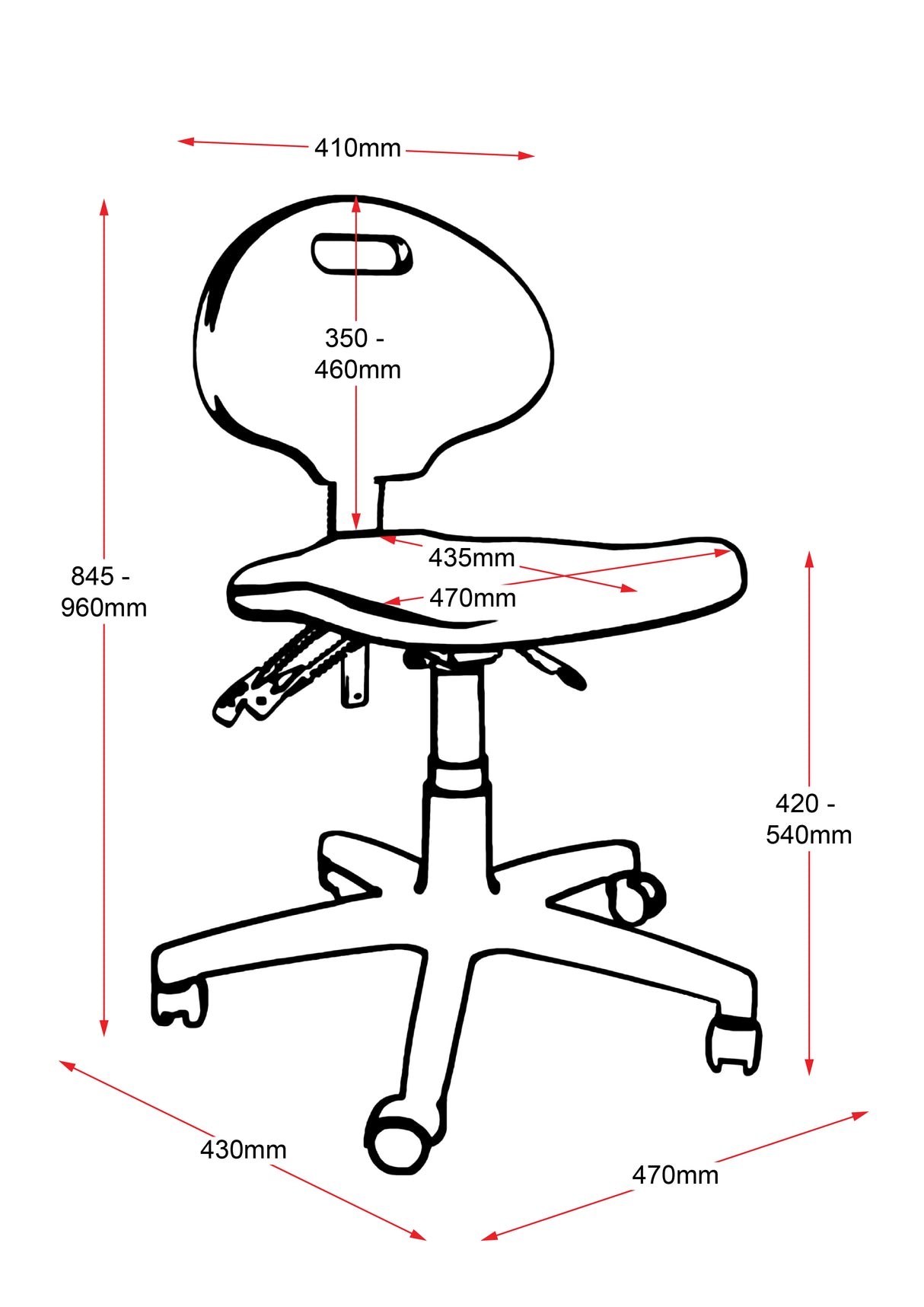 RL Rapid Laboratory Task Chair