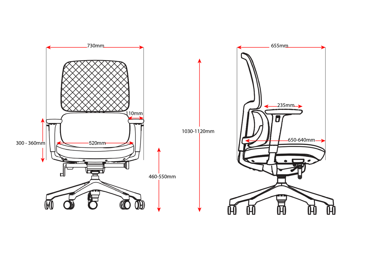 RL Orca Mesh Back Executive Chair