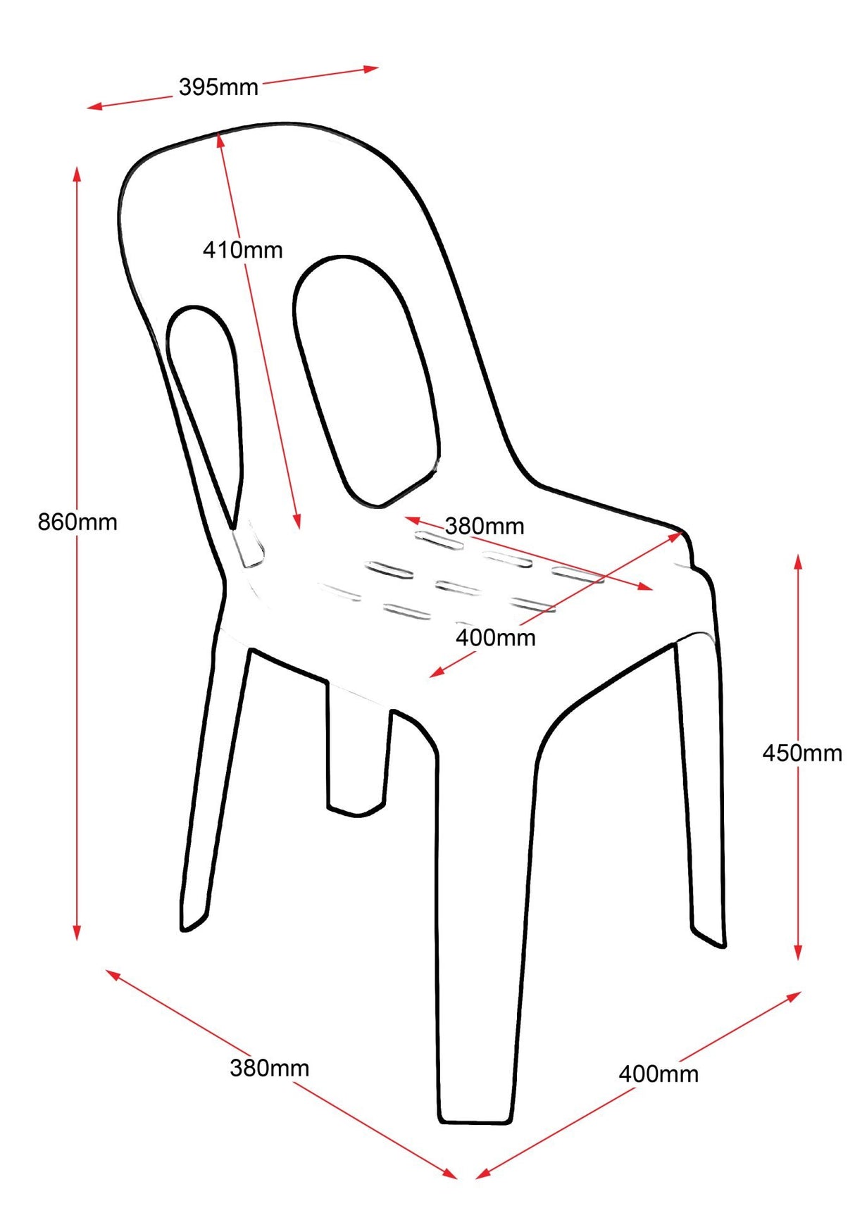 RL Pippee Stackable Hospitality Chair