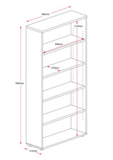 RL Rapid Span Bookcase