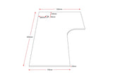 RL SHUSH30 Corner Workstations Top