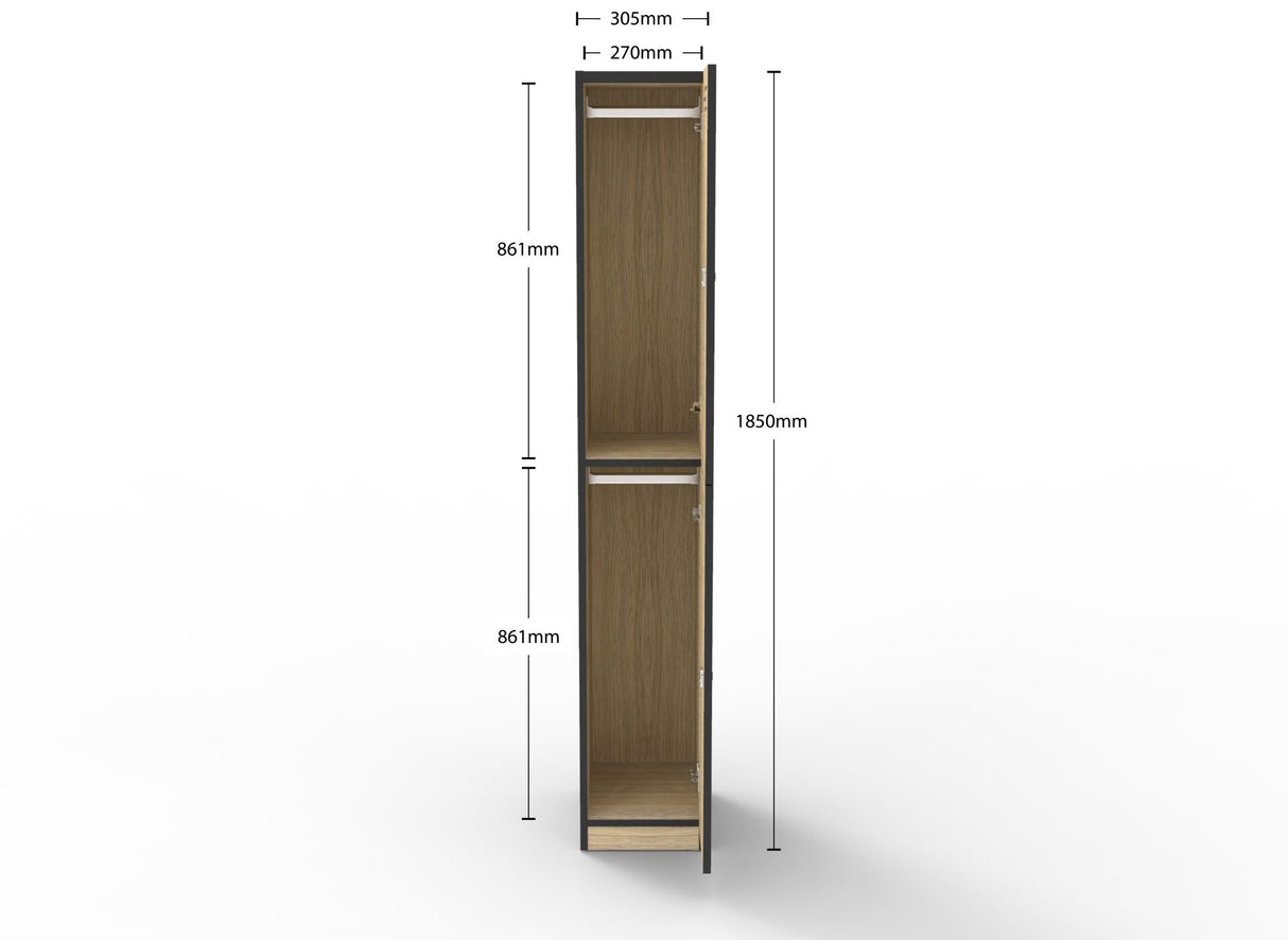 RL 2 Door Melamine Locker