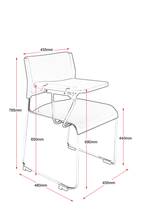 RL Wimbledon Tablet Arm for Wimbledon Chair