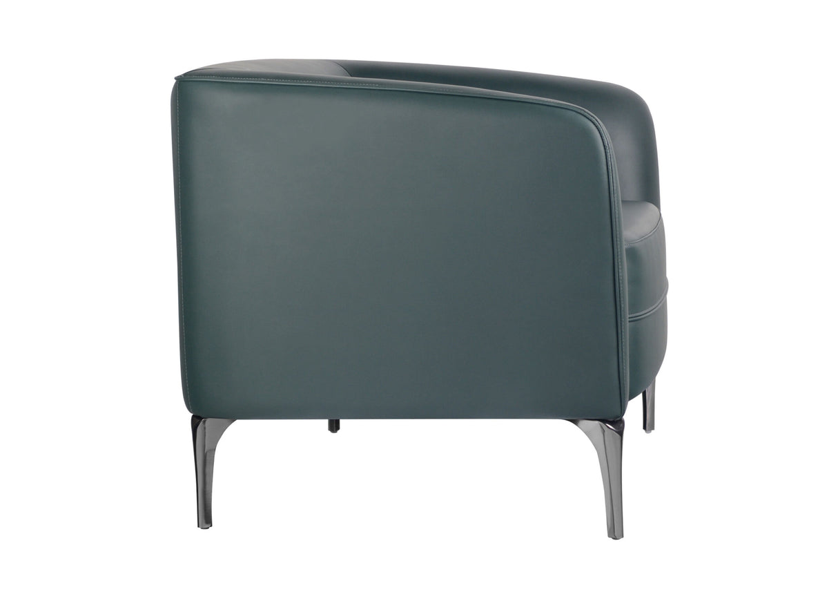 RL Liso PU Leather Upholstered 1 Seater Breakout Sofa