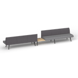 OL Willow Reception Area 6 Seater Sofa with Side Table