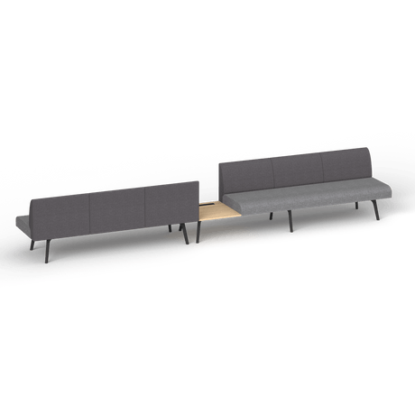 OL Willow Reception Area 6 Seater Sofa with Side Table