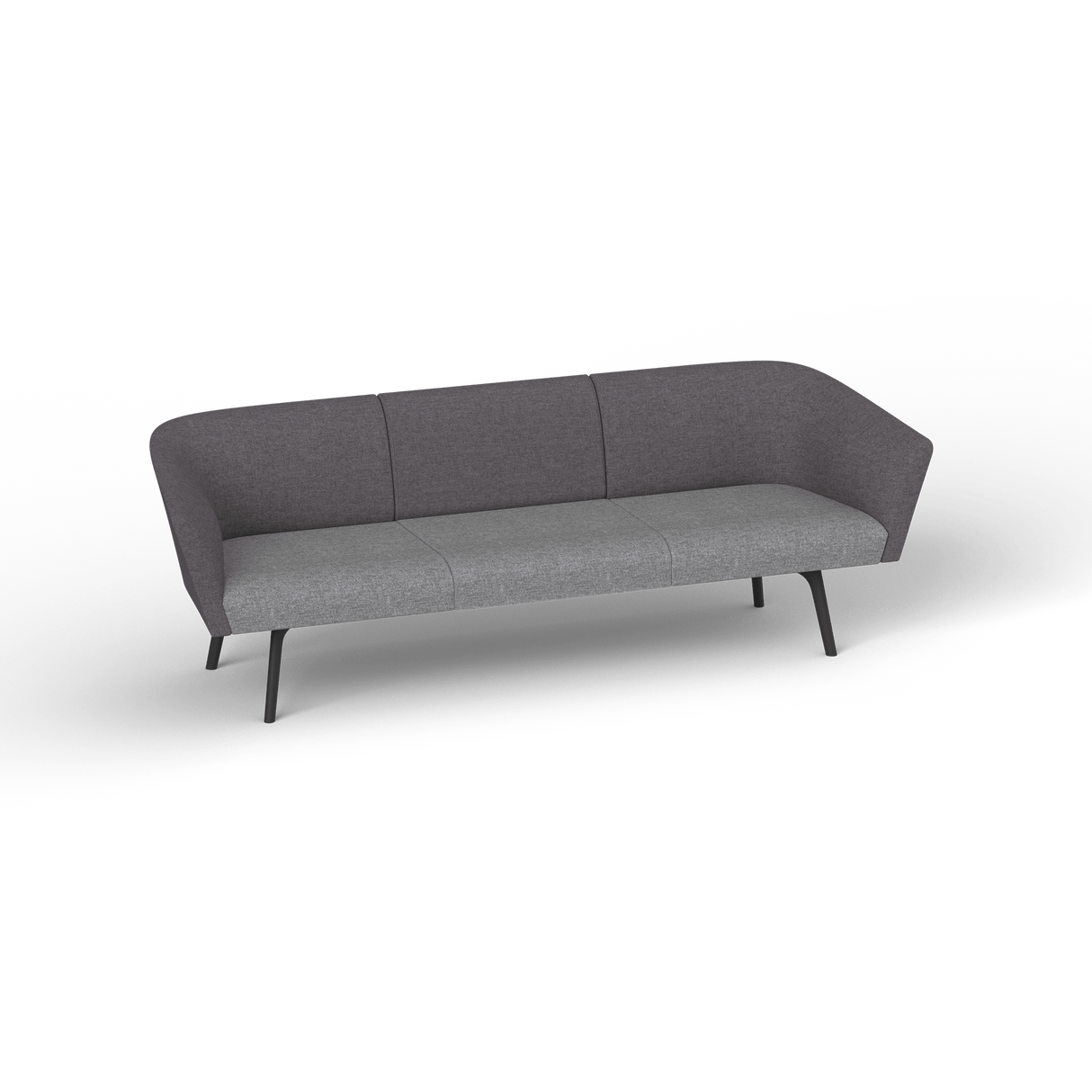 OL Willow Fabric Upholstered Reception Area Sofa with Arms