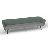 OL Willow Fabric Upholstered Reception Area Sofa with Arms