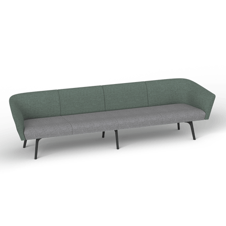 OL Willow Fabric Upholstered Reception Area Sofa with Arms