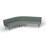 OL Willow Fabric Upholstered Reception Area Corner Sofa