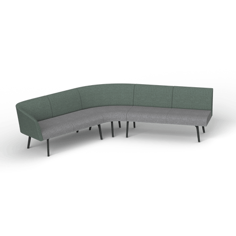 OL Willow Fabric Upholstered Reception Area Corner Sofa