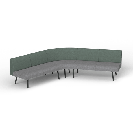 OL Willow Fabric Upholstered Reception Area Corner Sofa