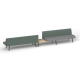 OL Willow Reception Area 6 Seater Sofa with Side Table