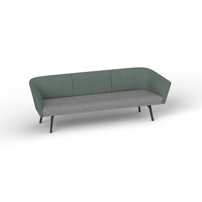 OL Willow Fabric Upholstered Reception Area Sofa with Arms