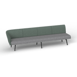 OL Willow Fabric Upholstered 4 Seater 1 Arm Reception Area Sofa