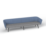 OL Willow Fabric Upholstered Reception Area Sofa with Arms