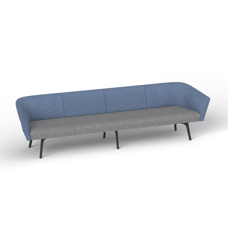 OL Willow Fabric Upholstered Reception Area Sofa with Arms