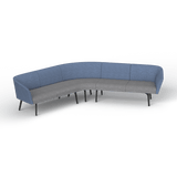 OL Willow Fabric Upholstered Reception Area Corner Sofa