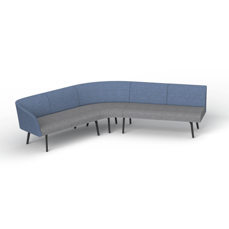 OL Willow Fabric Upholstered Reception Area Corner Sofa