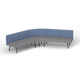 OL Willow Fabric Upholstered Reception Area Corner Sofa