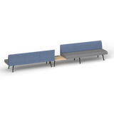 OL Willow Reception Area 6 Seater Sofa with Side Table