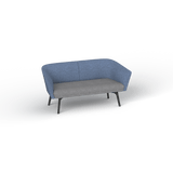 OL Willow Fabric Upholstered Reception Area Sofa with Arms