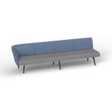 OL Willow Fabric Upholstered 4 Seater 1 Arm Reception Area Sofa