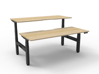 RL Boost Plus Height Adjustable Back to Back 2 User Workstation