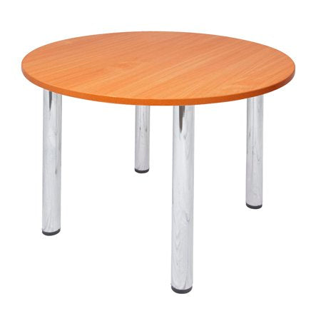 RL Chrome Leg Round Meeting Table