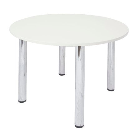 RL Chrome Leg Round Meeting Table