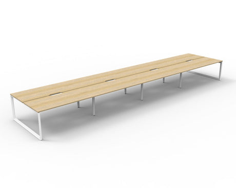 RL Infinity Loop Leg Double Sided Workstation