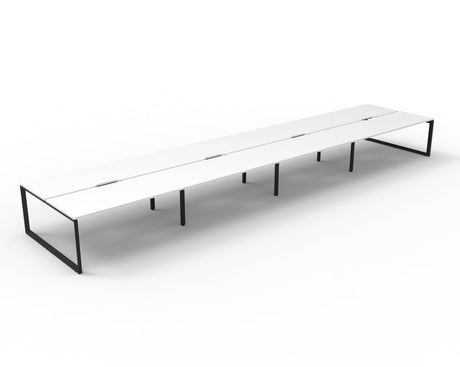 RL Infinity Loop Leg Double Sided Workstation