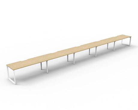 RL Infinity Single Sided Loop Leg System Desk
