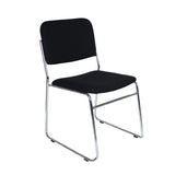 RL Evo Fabric Upholstered Metal Sled Base Visitor Chair