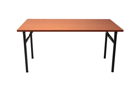 RL Rapid Black Steel Frame Folding Table