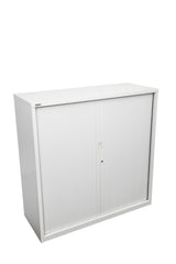 RL GO Tambour 900mm Wide Sliding Door Cupboard