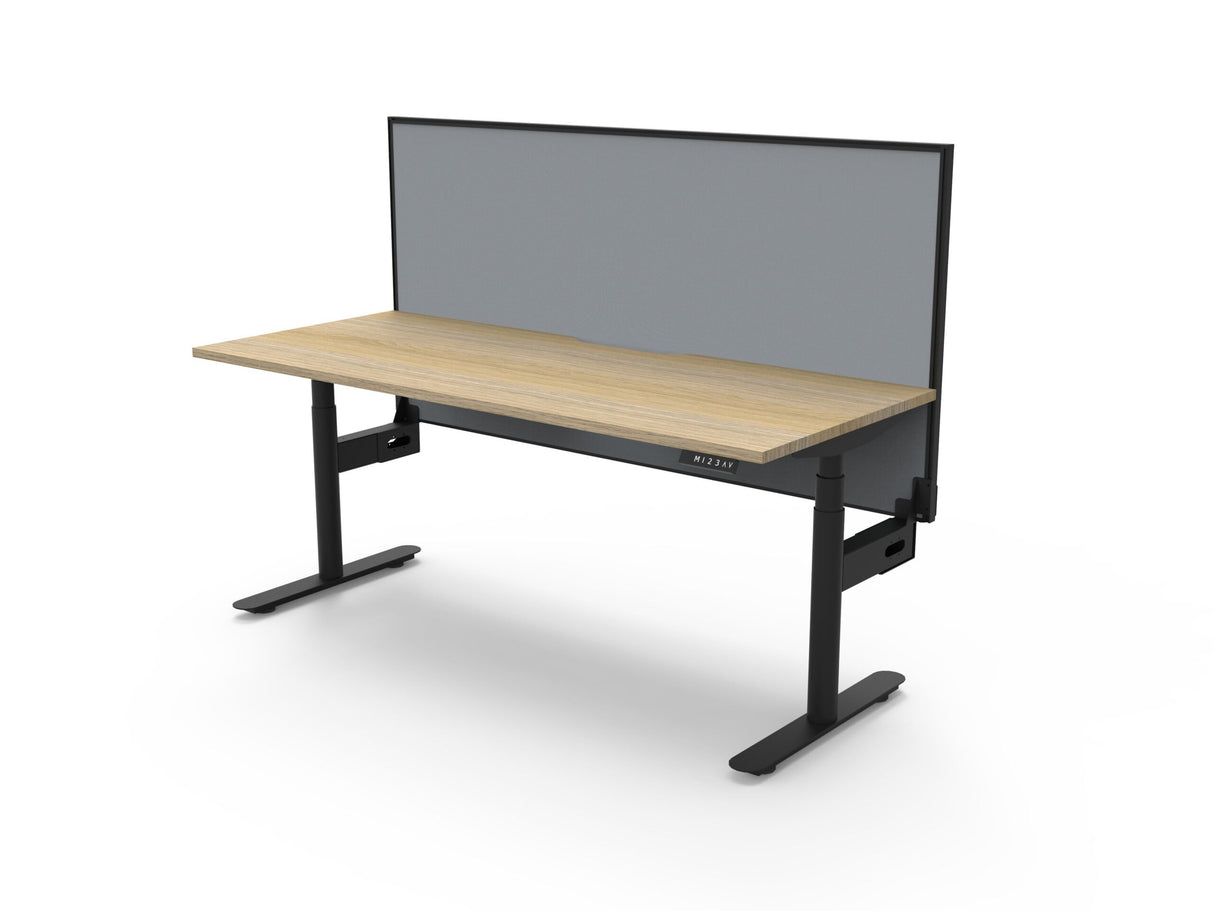 RL Halo Plus Motorized Height Adjustable Desk with SHUSH30 Screen