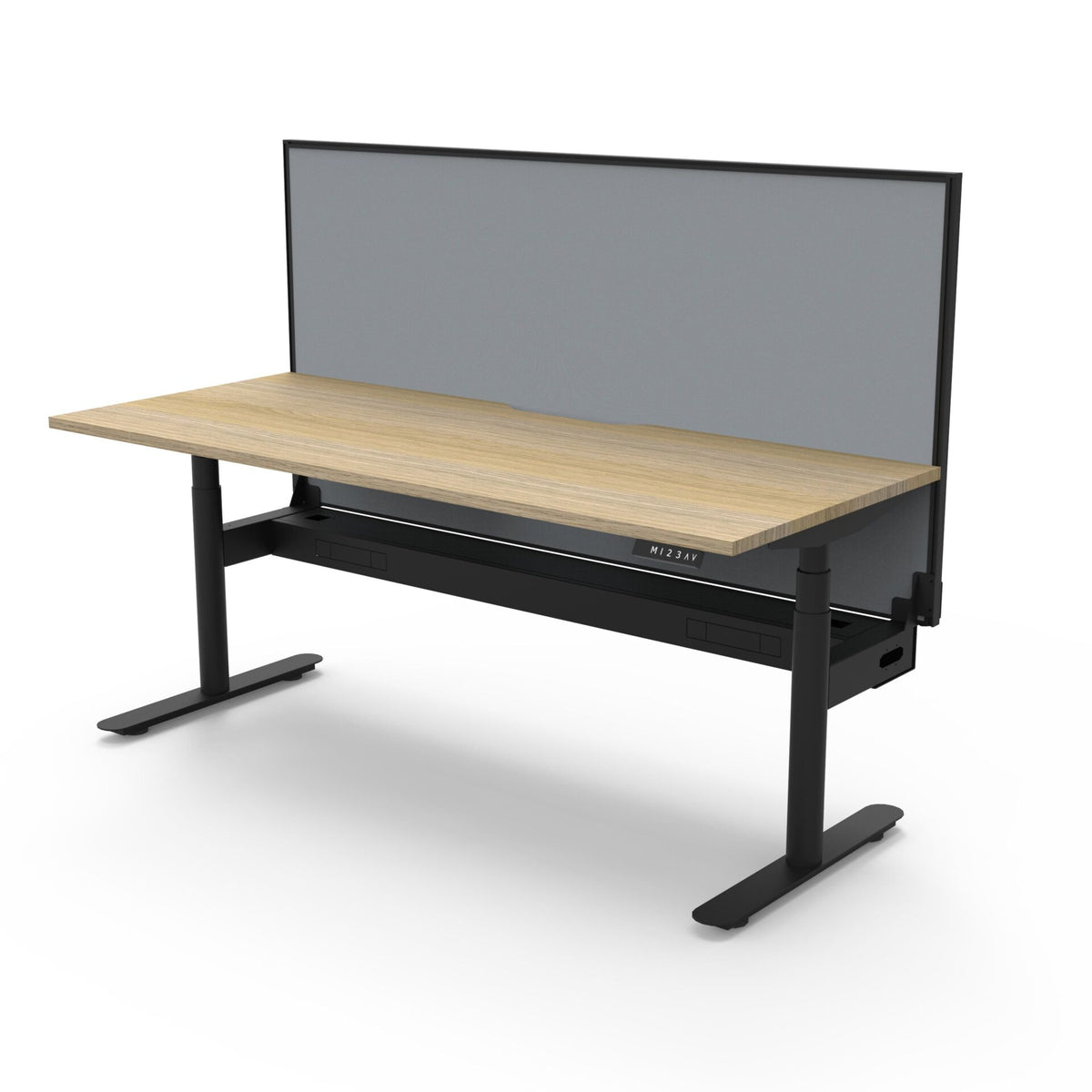 RL Halo Plus Motorized Height Adjustable Desk with SHUSH30 Screen