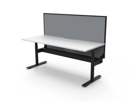 RL Halo Plus Motorized Height Adjustable Desk with SHUSH30 Screen