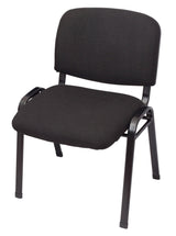 RL Nova Fabric Upholstered Stackable Metal 4 Leg Visitor Chair