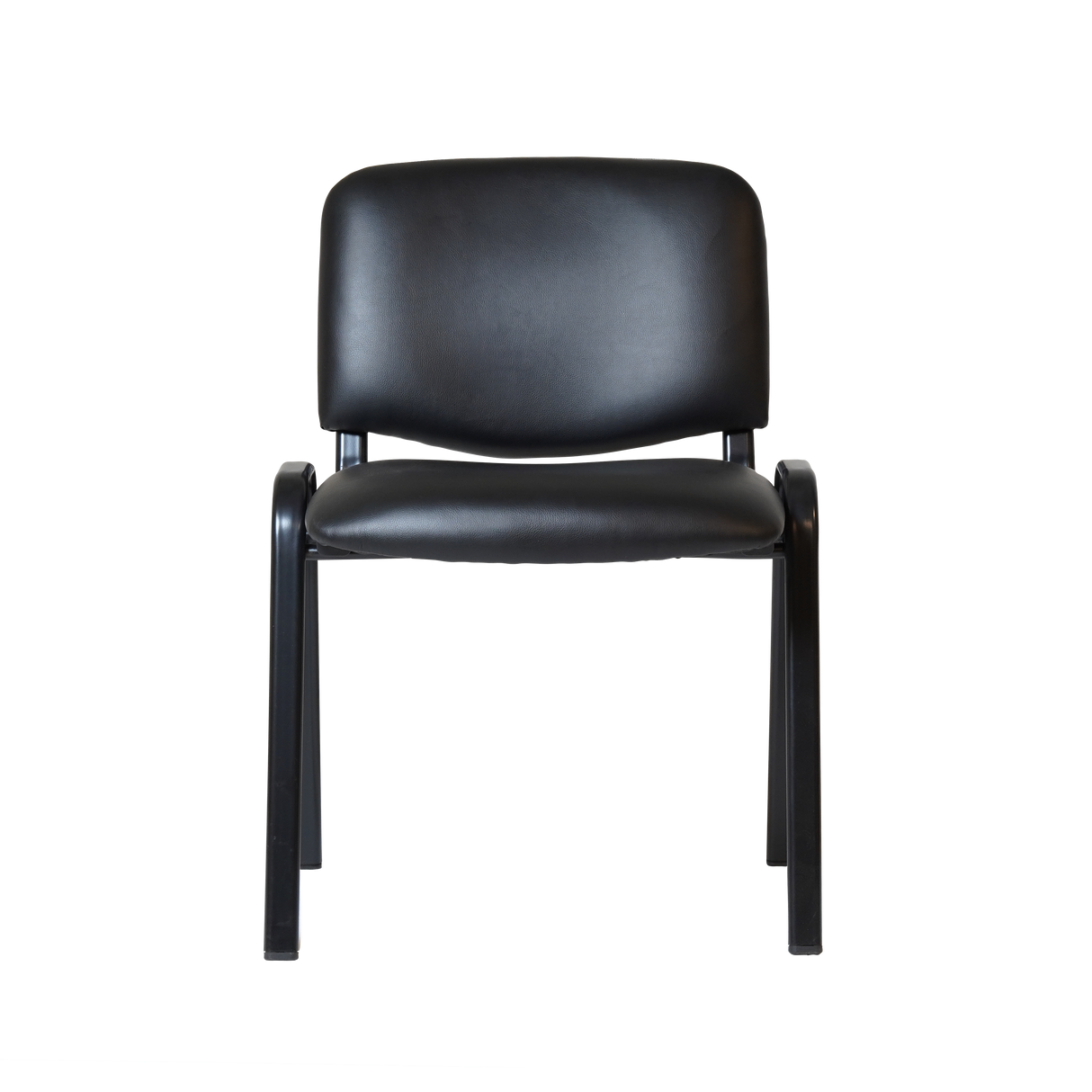 RL Nova PU Upholstered Stackable Metal 4 Leg Visitor Chair