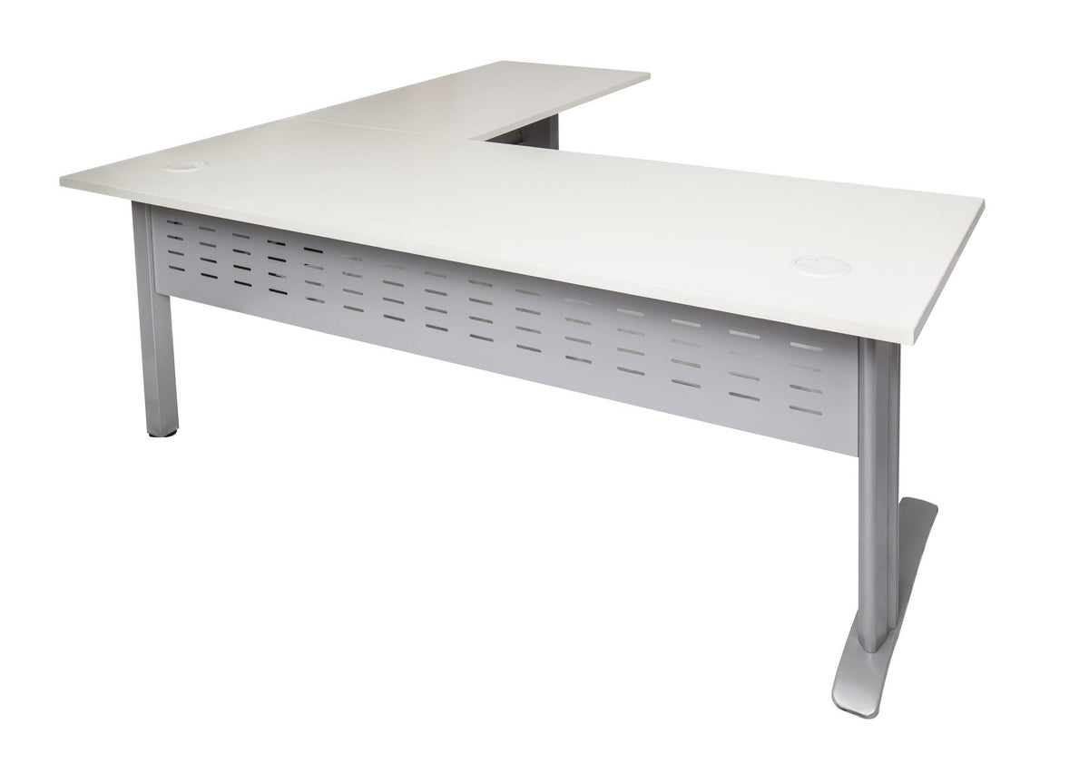 RL Span Corner Office Desk with Return