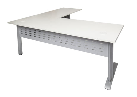 RL Span Corner Office Desk with Return