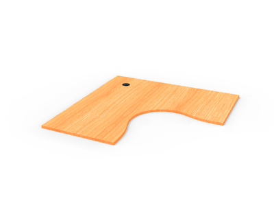 RL Rapid Melamine Board Corner Desk Top