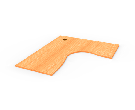 RL Rapid Melamine Board Corner Desk Top