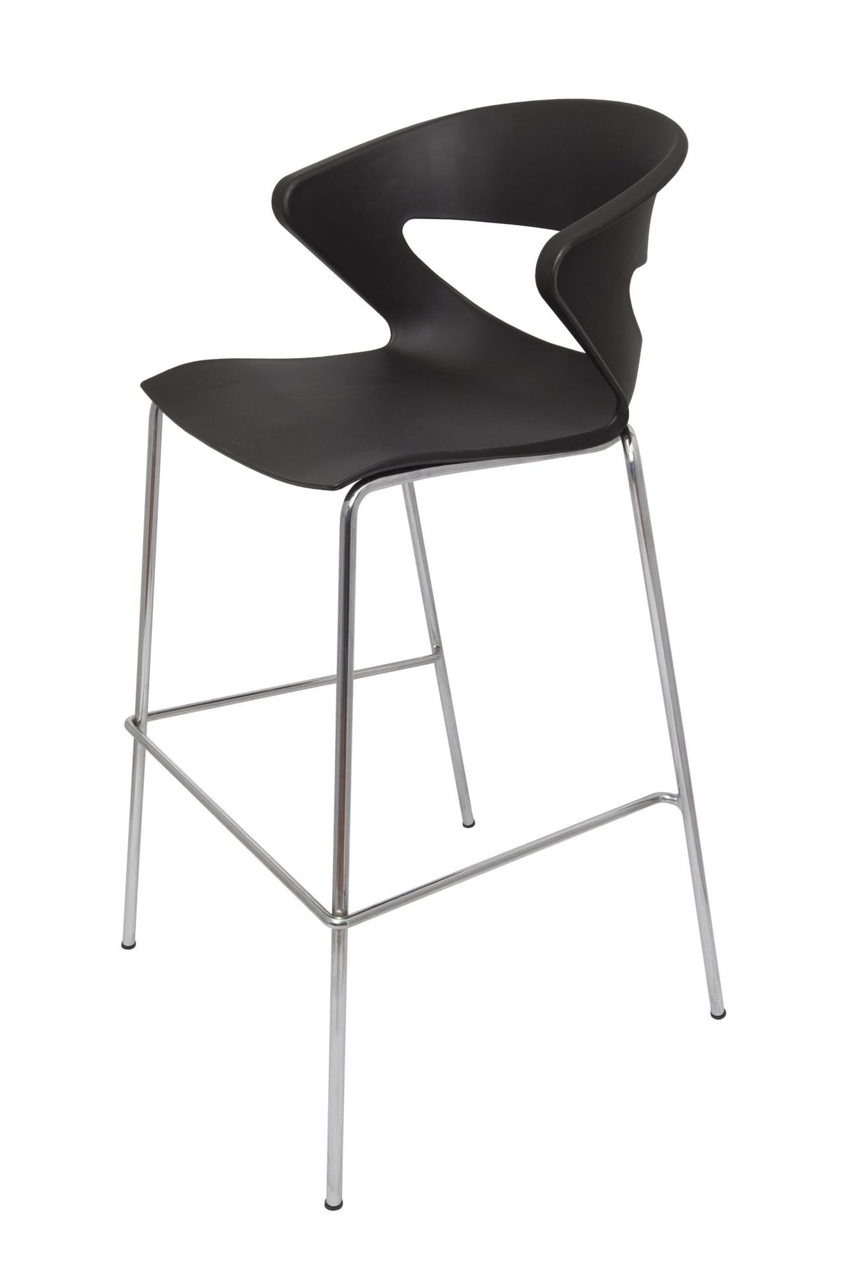 RL Taurus Chrome Leg Hospitality Bar Stool