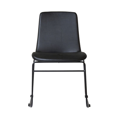 RL Tempo PU Leather Upholstered Sled Base Stackable Visitor Chair